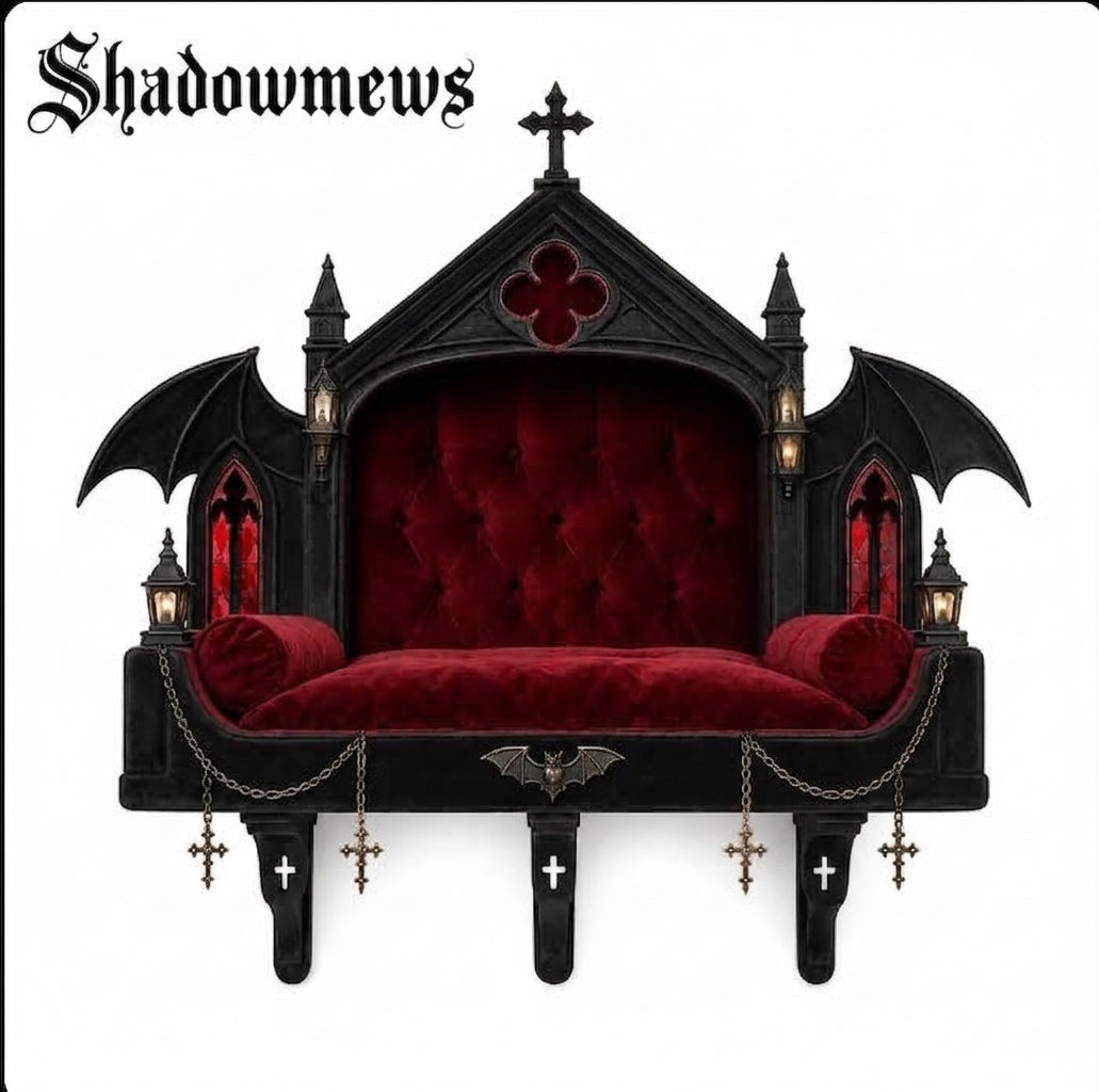 ShadowMews Goth Beds