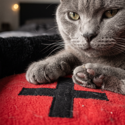 ShadowMews Gothic Cat Bed — Midnight